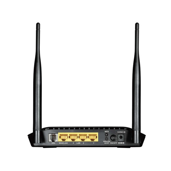 modem adsl dlink 2740U 1 2- مودم ADSL2 بی‌ سیم دی لینک مدل DSL-2740U