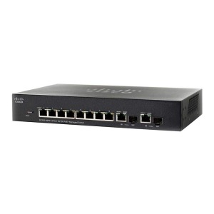 سوئیچ 10 پورت هوشمند POE سیسکو مدل CISCO SF352-08P