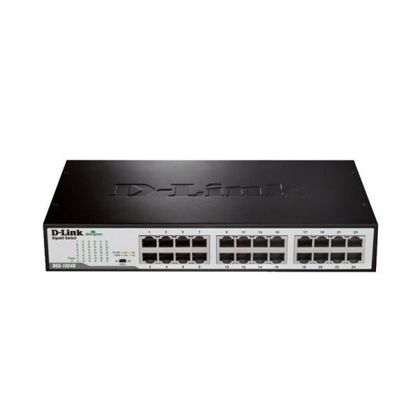 D-Link DGS-1024D 24-Port Gigabit Unmanaged Desktop Switch