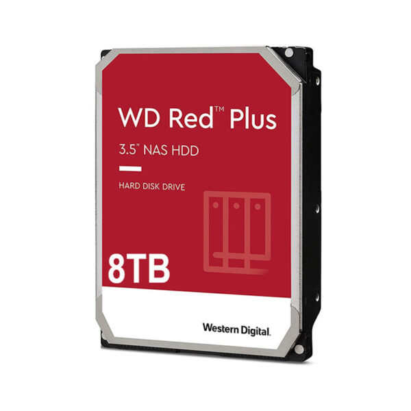 هارد اینترنال وسترن دیجیتال WD80EFAX Red Plus 8TB