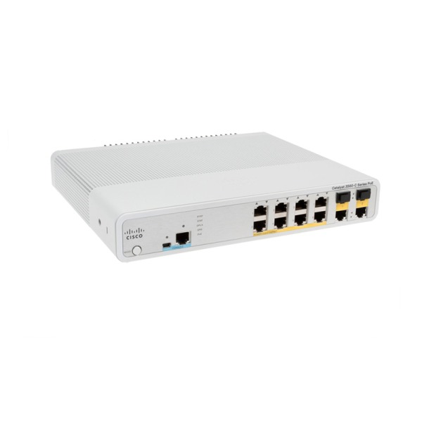 WS C3560C 8PC S- سوئیچ شبکه 8 پورت سیسکو مدل WS-C3560C-8PC-S