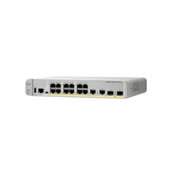 WS C3560CX 12PC S 1- سوئیچ شبکه PoE سیسکو 12 پورت مدل WS-C3560CX-12PC-S