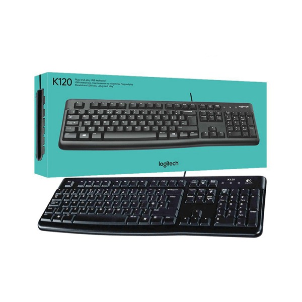K120 LOGI- کيبورد باسيم لاجيتک مدل K120