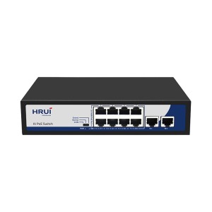 سوئیچ شبکه 8 پورت HRUI HR900-AF-82N