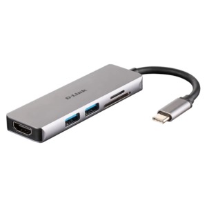 هاب 5 پورت USB-C دی-لینک DUB-M530