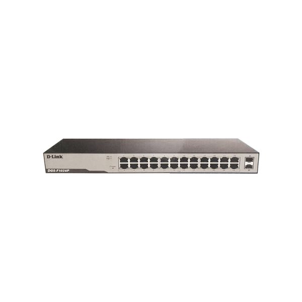 D Link DGS F1024p 24- سوئیچ 24‌ پورت گیگابیتی دی لینک DGS-F1024P