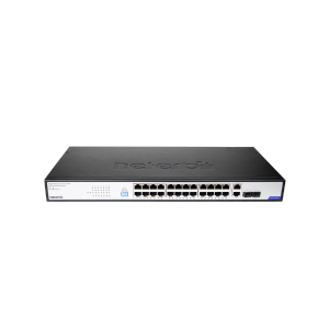 سوئیچ غیرمدیریتی 24 پورت نتربیت Neterbit مدل NGS-F1028P-A